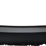 ReplaceXL Rear Primed Bumper Cover, For Models Without S-Line Package, Without Parking Aid Sensor Holes, CAPA Certified