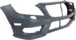 Replacement Front Primed Bumper Cover, Without Parking Aid Sensor Holes, For Models With AMG Styling Package - Image 3