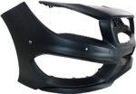 Replacement Front Primed Bumper Cover, 4 Cyl., 2.0L Engine, For Models With Parking Aid Sensor Holes and AMG Styling Package, CAPA Certified - Image 2