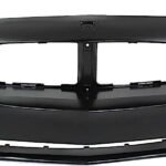 Replacement Front Primed Bumper Cover, SRT8 Model/(2009-2010, With Performance Package), With Fog Light and Emblem Hole, Without Parking Aid Sensor Holes