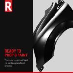Replacement Rear, Passenger Side Truck Bedside Panel, Primed, Outer Panel, 8 Ft. Bed, Single Rear Wheels - Image 9