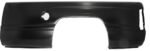 Replacement Rear, Driver Side Truck Bedside Panel, Primed, Outer Panel, with Gas Door Hole, 8 Ft. Bed, Single Rear Wheels