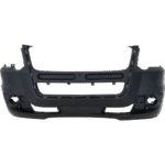 Replacement Front Primed Bumper Cover, Adrenalin Model, Without Parking Aid Sensor Holes - Image 2