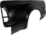 Replacement Rear, Passenger Side Truck Bedside Panel, Primed, Outer Panel, with Tail Light Provision, 7 Ft. Bed (Short Bed), For Models With Single Rear Wheels - Image 3
