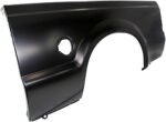 Replacement Rear, Driver Side Truck Bedside Panel, Primed, Outer Panel, with Tail Light Provision and Gas Door Hole, 7 Ft. Bed (Short Bed), For Models With Single Rear Wheels - Image 3