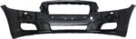 Replacement Front Primed Bumper Cover, Without Parking Aid Sensor Holes - Image 5