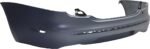 Replacement Rear Primed Bumper Cover, Without Parking Aid Sensor Holes - Image 2