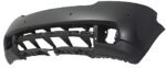 Replacement Front Primed Bumper Cover, With Camera Hole and Parking Aid Sensor Holes - Image 2