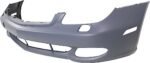 ReplaceXL Front Primed Bumper Cover, Base Model, Without Parking Aid Sensor Holes and Sport/AMG Styling Package - Image 2