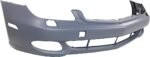 ReplaceXL Front Primed Bumper Cover, Base Model, Without Parking Aid Sensor Holes and Sport/AMG Styling Package - Image 3