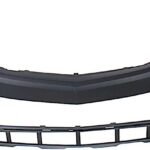 Replacement Front Primed Bumper Cover, Without Parking Aid Sensor Holes, With Headlight Washer Holes, For Models Without Sport Package, CAPA CERTIFIED