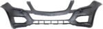 Replacement Front Primed Bumper Cover, Without Parking Aid Sensor Holes, With Headlight Washer Holes, For Models Without Sport Package, CAPA CERTIFIED - Image 6