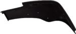 Replacement Front, Passenger Side Bumper End, Painted Black Plastic - Image 6