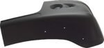 Replacement Front, Driver Side Bumper End, Painted Black Plastic - Image 6