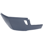 Replacement Front, Passenger Side Bumper End, Painted Gray Plastic - Image 2