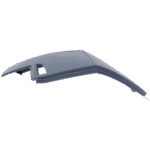 Replacement Front, Passenger Side Bumper End, Painted Gray Plastic - Image 5