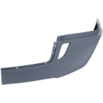 Replacement Front, Driver Side Bumper End, Painted Gray Plastic - Image 3