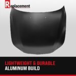 Replacement Factory Style Hood Aluminum Primed CAPA Certified - Image 9