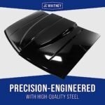 Replacement Hood, Aluminum, Black - Image 2