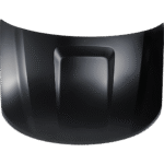 Replacement Hood, Aluminum, Black, CAPA CERTIFIED