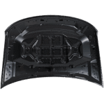 Replacement Hood, Aluminum, Black, CAPA CERTIFIED - Image 2