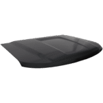 Replacement Hood, Aluminum, Black, CAPA CERTIFIED - Image 4