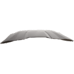 Replacement Hood, Aluminum, Black, CAPA CERTIFIED - Image 5
