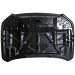 Replacement Hood, Black, CAPA CERTIFIED - Image 2