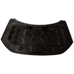 Replacement Factory Style Hood Aluminum Black CAPA Certified - Image 2