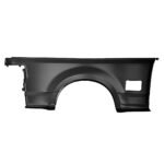 Replacement Driver Side, Outer Truck Bedside Panel, Crew Cab Pickup, For Models Without Wheel Opening Moldings, CAPA Certified