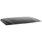 Replacement Hood, Steel, Primed, Sedan, Korea Built, CAPA CERTIFIED - Image 2