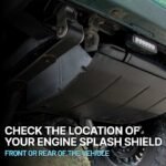 Replacement Front Engine Splash Shield, CAPA Certified - Image 11