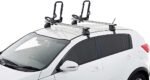 Rhino-Rack S512 Canoe/Kayak Rack - Powdercoated Black, Side Loading
