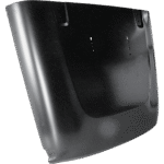 Replacement Factory Style Hood Aluminum Black - Image 2