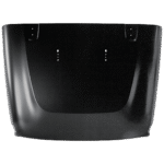 Replacement Factory Style Hood Aluminum Black CAPA Certified