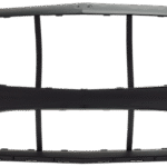Replacement Front Primed Bumper Cover, Without Parktronic Holes