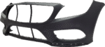 Replacement Front Primed Bumper Cover, Without Parktronic Holes - Image 2