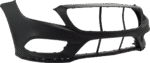 Replacement Front Primed Bumper Cover, Without Parktronic Holes - Image 3