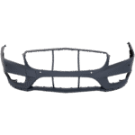 ReplaceXL Front Primed Bumper Cover, With Parktronic Holes - Image 2