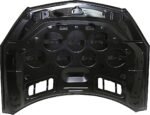 Replacement Factory Style Hood Aluminum Black - Image 5
