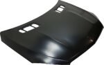Replacement Factory Style Hood Aluminum Black CAPA Certified - Image 2