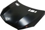 Replacement Factory Style Hood Aluminum Black CAPA Certified - Image 3