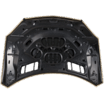 Replacement Factory Style Hood Black CAPA Certified - Image 2
