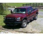 Ranch Hand FBC031BLR Grille Guard, Powdercoated Black Carbon Steel - Image 2