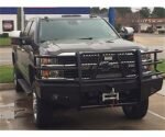 Ranch Hand FBC155BLR Grille Guard, Powdercoated Black Carbon Steel - Image 2