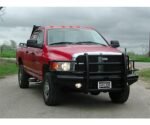 Ranch Hand FBD031BLR Grille Guard, Powdercoated Black Carbon Steel - Image 2