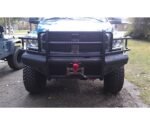 Ranch Hand FBD065BLR Grille Guard, Powdercoated Black Carbon Steel - Image 2