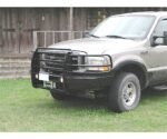 Ranch Hand FBF995BLR Grille Guard, Powdercoated Black Carbon Steel - Image 2