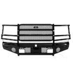 Ranch Hand FBG081BLR Grille Guard, Powdercoated Black Carbon Steel