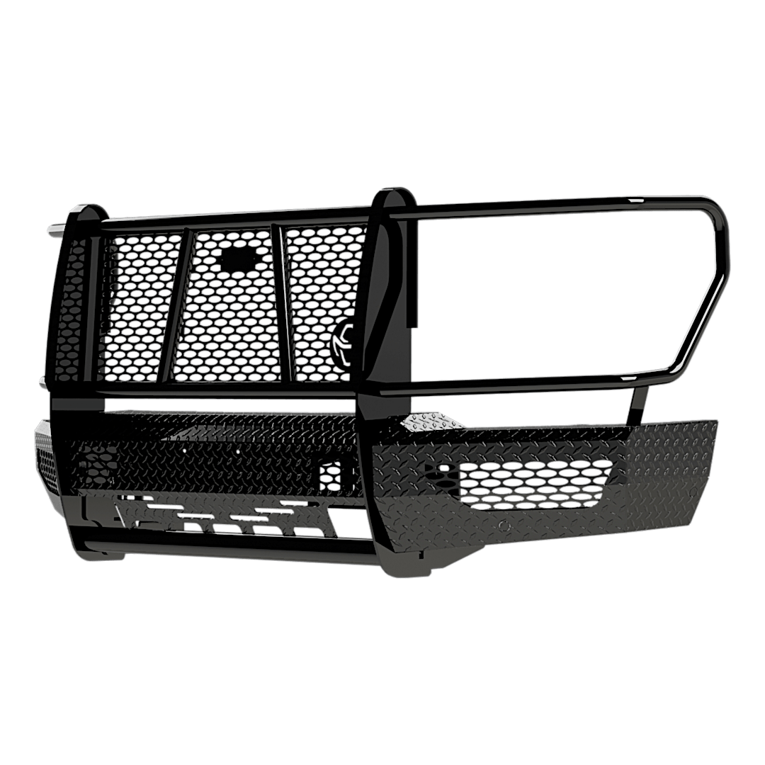 rncfsf21hbl1_1.png Ranch Hand FSF21HBL1 Grille Guard, Powdercoated Gloss Black Carbon Steel - Image 1